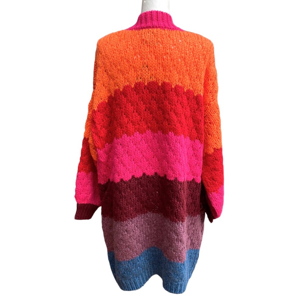Farm Rio Multi Stripe Cardigan - Picture 5 of 11